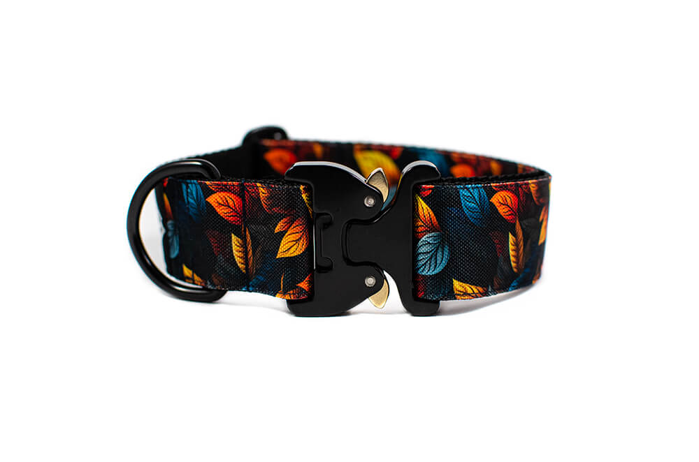 Leaves - Plus Buckle Collar