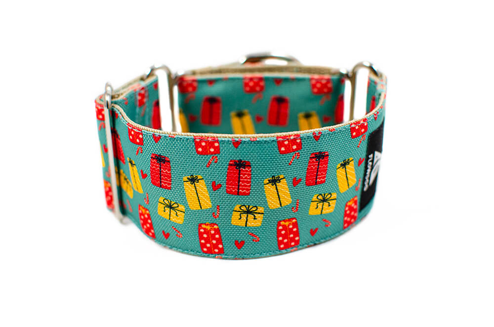 Christmas Gift - Plus Martingale Collar for Whippets and Greyhounds