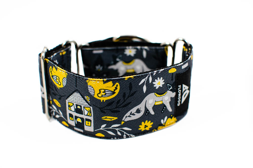 Nordic Fall - Plus Martingale Collar for Whippets and Greyhounds