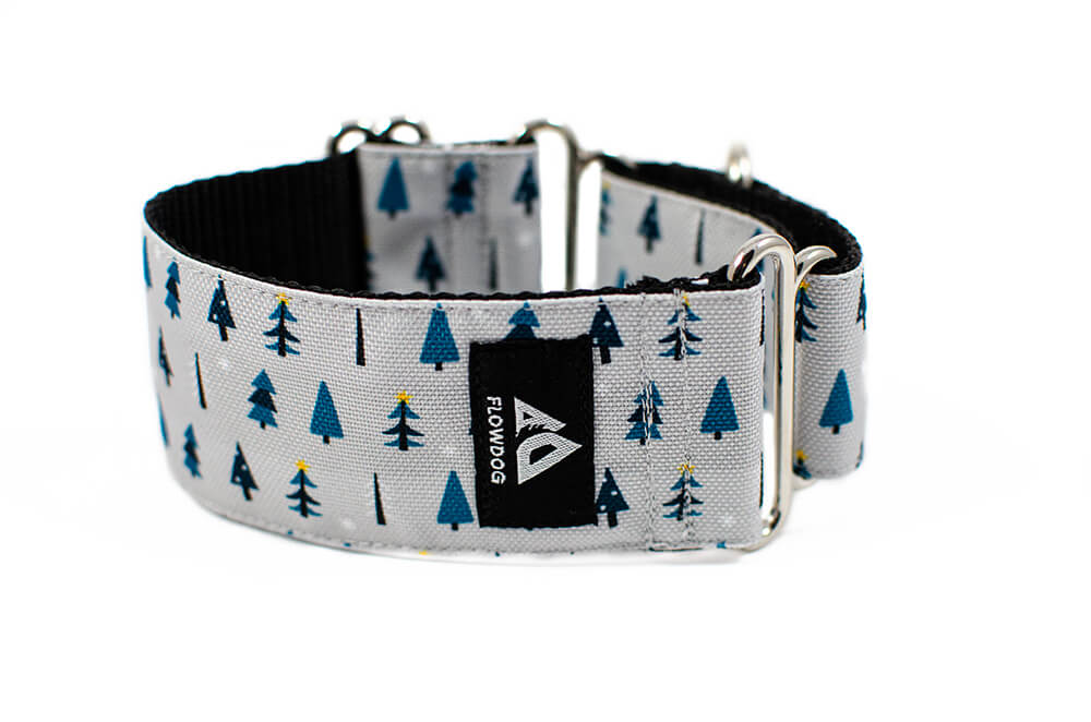 Winter Forest - Plus Martingale Collar for Whippets and Greyhounds