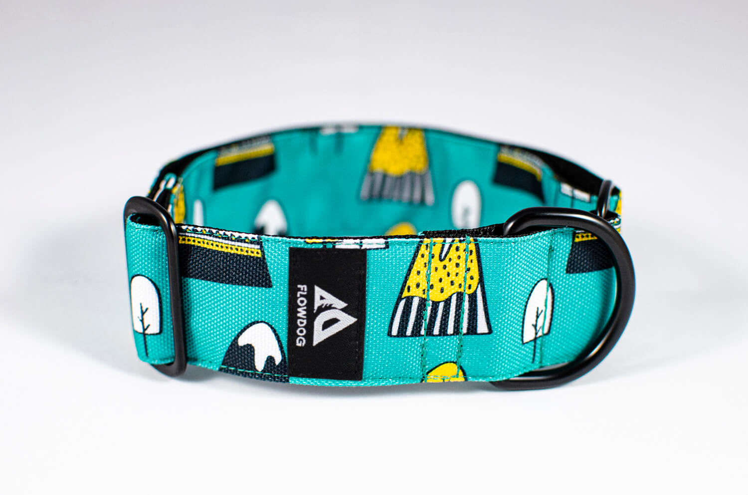 fairy rock turquoise slip-on dog collar