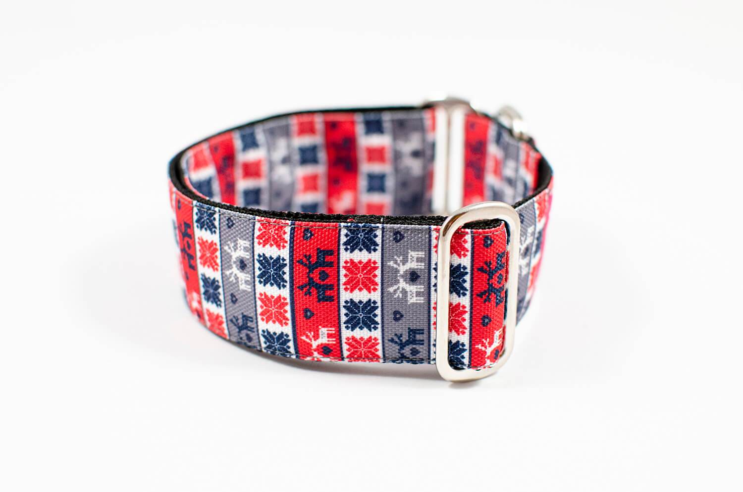 christmas sweater slip-on dog collar