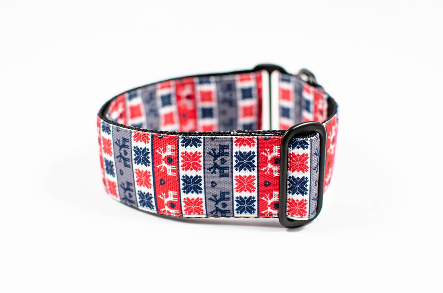 christmas sweater slip-on dog collar