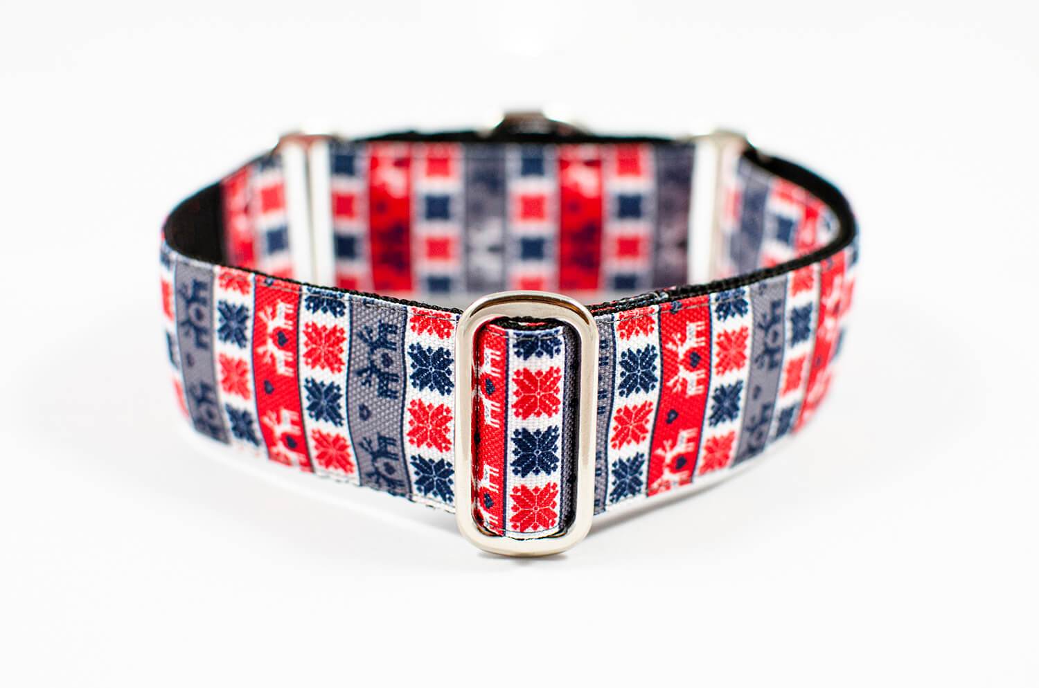 christmas sweater martingale dog collar