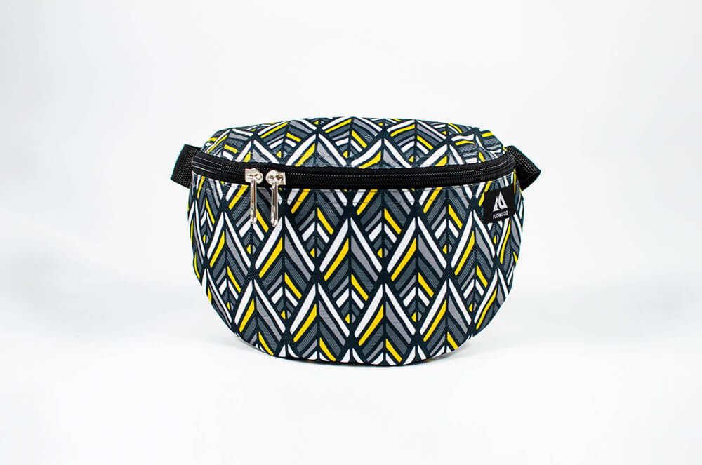 polaris grey fanny pack