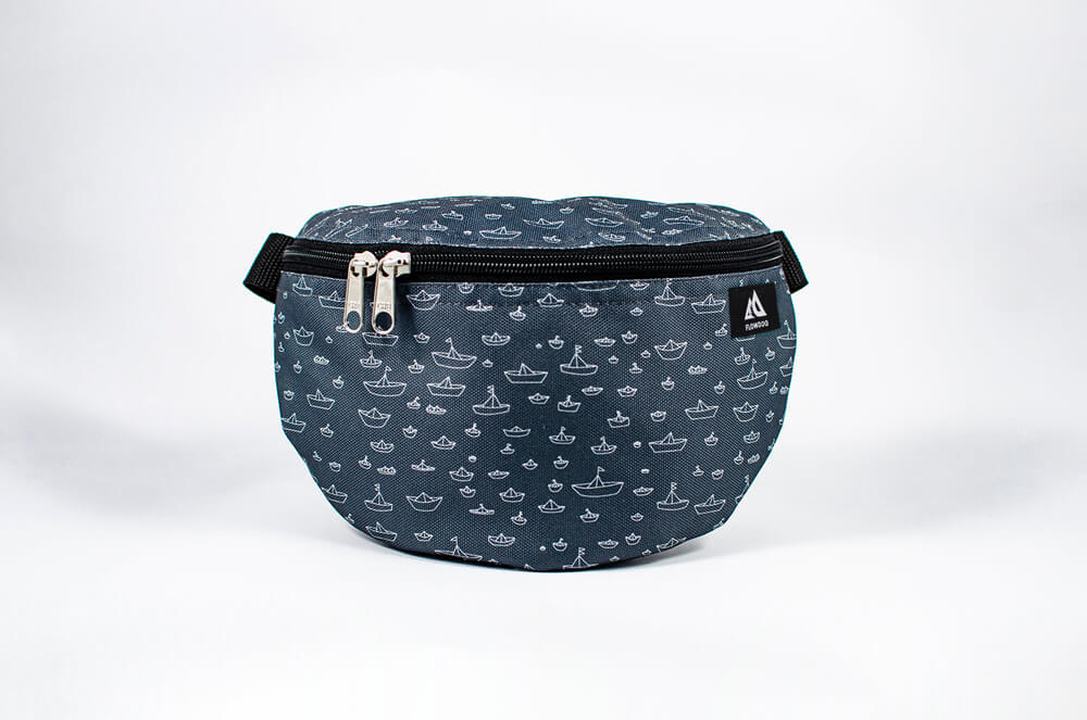 sailor grey fanny pack