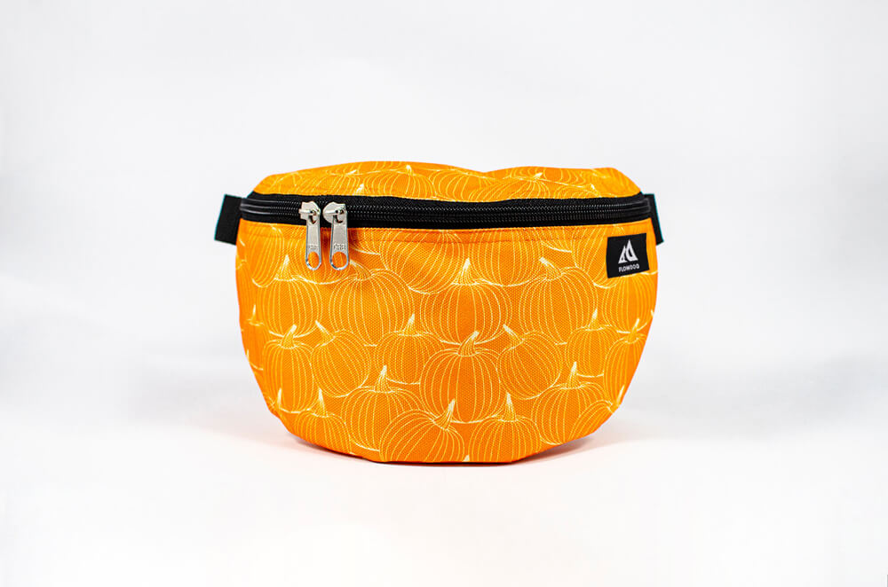 pumpkin orange fanny pack