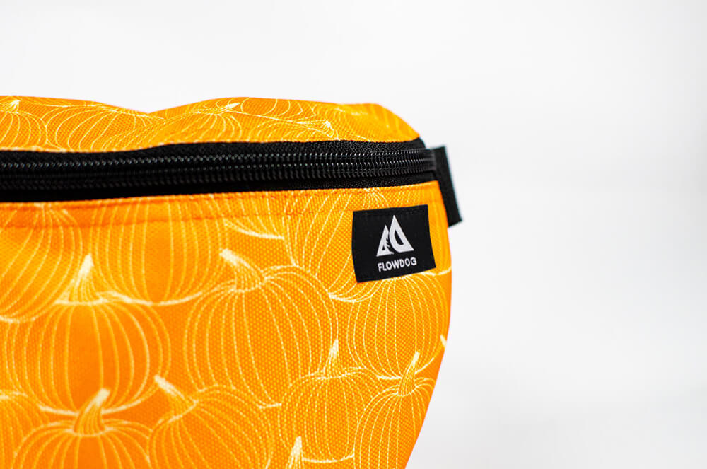 pumpkin orange fanny pack