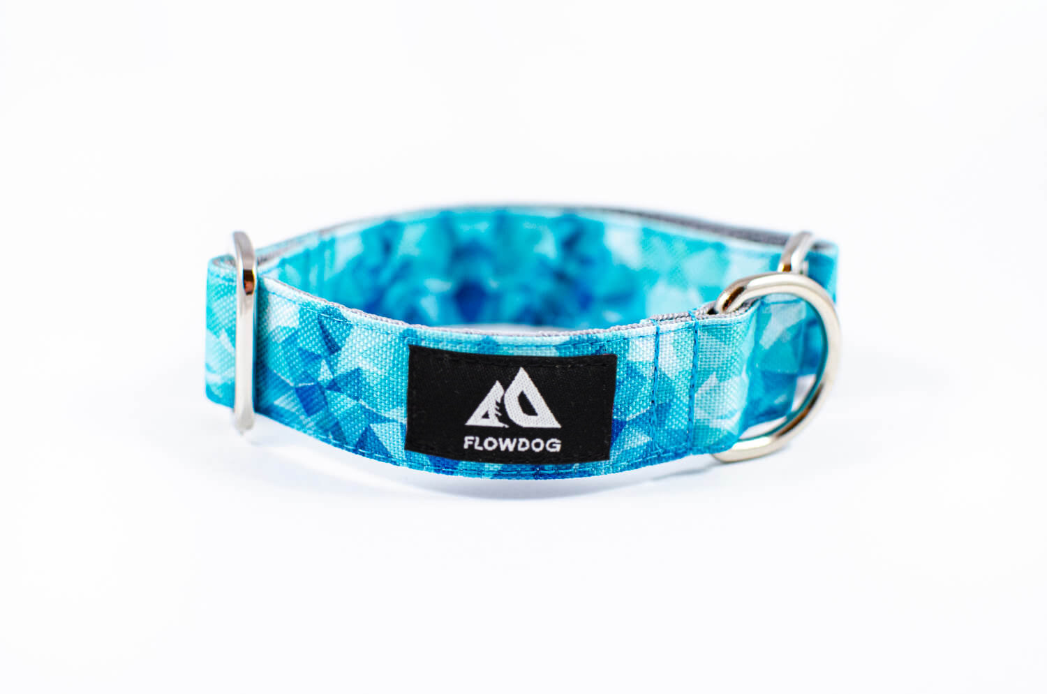 diamond blue slip-on dog collar