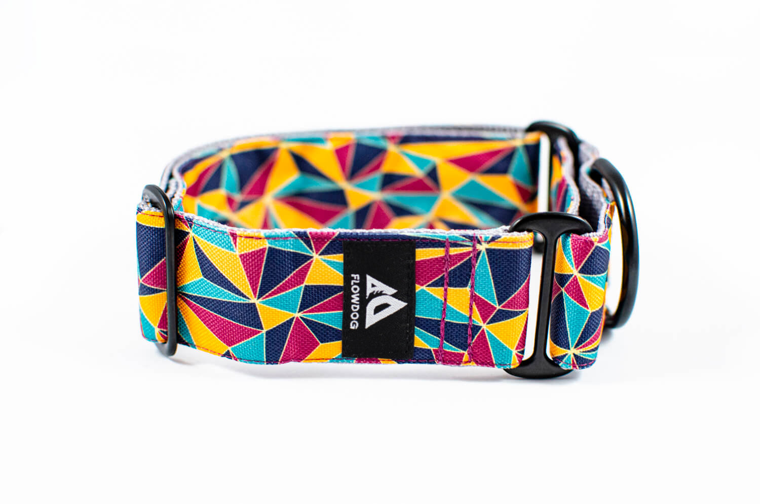 aura quartz geometric martingale dog collar