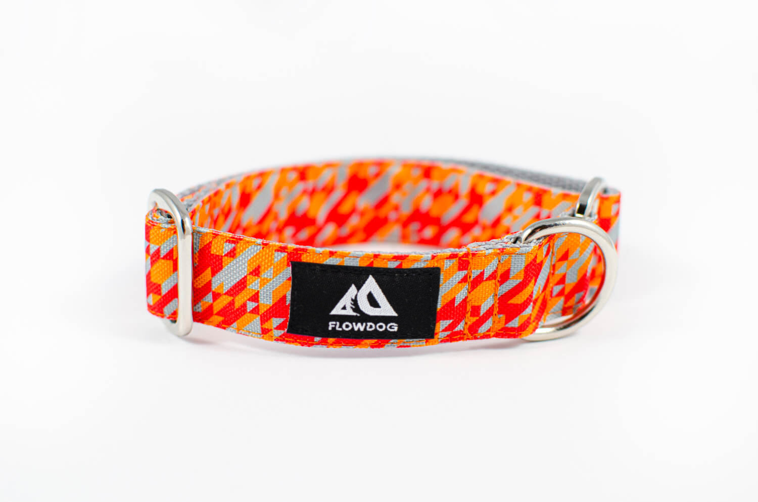 amber orange slip-on dog collar