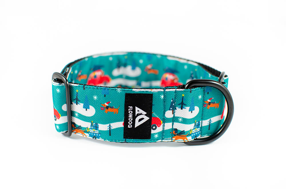 christmas trip dog slip-on collar