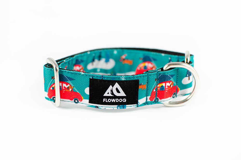 christmas trip dog slip-on collar