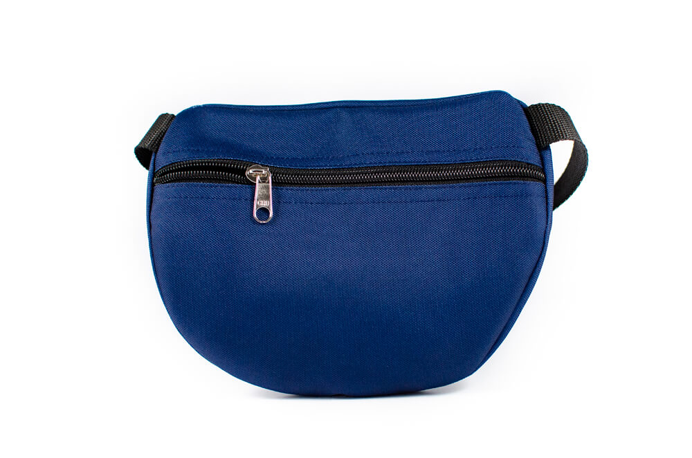 denim blue fanny pack