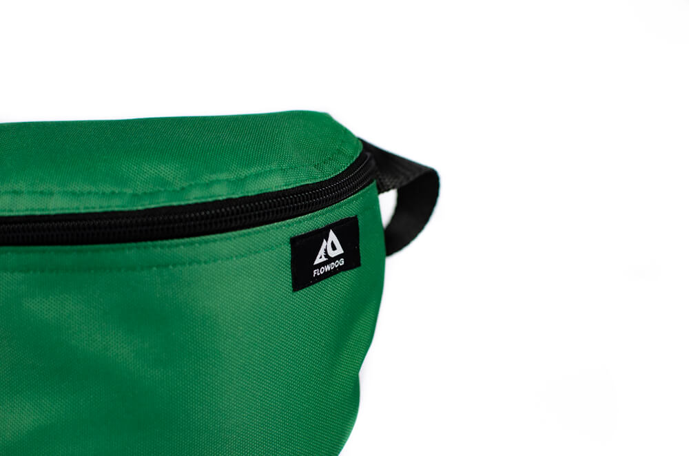 green fanny pack