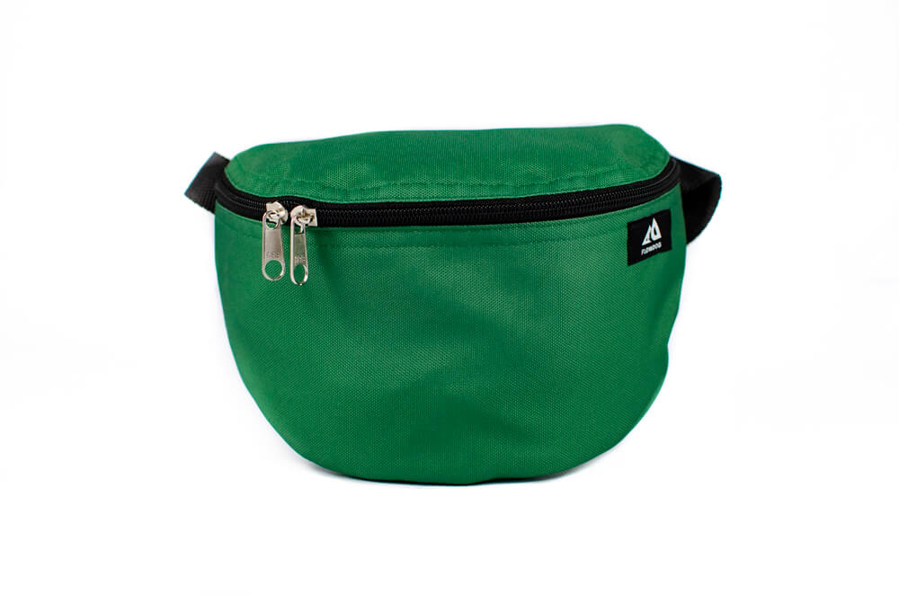 green fanny pack