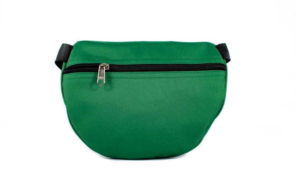 green fanny pack