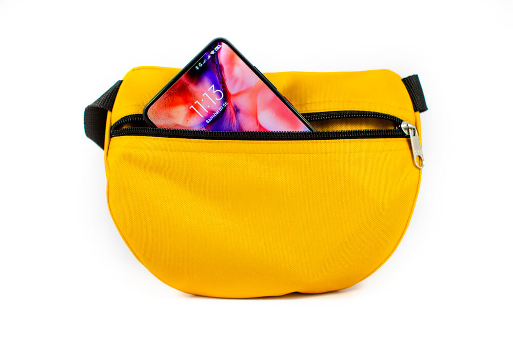 mustard yellow fanny pack