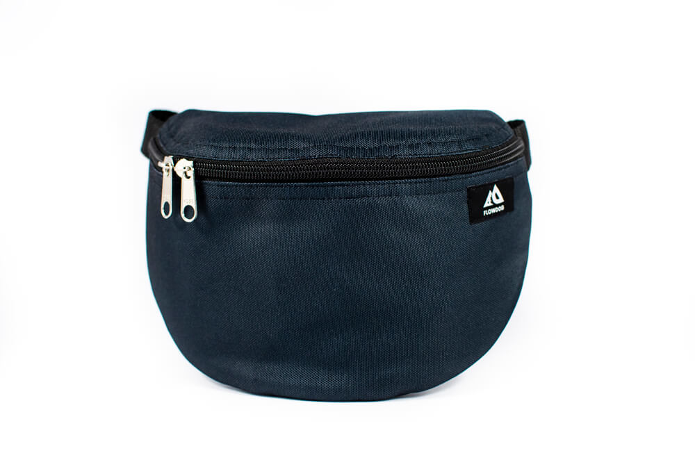 black fanny pack