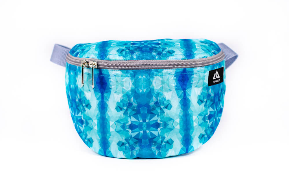 diamond blue fanny pack