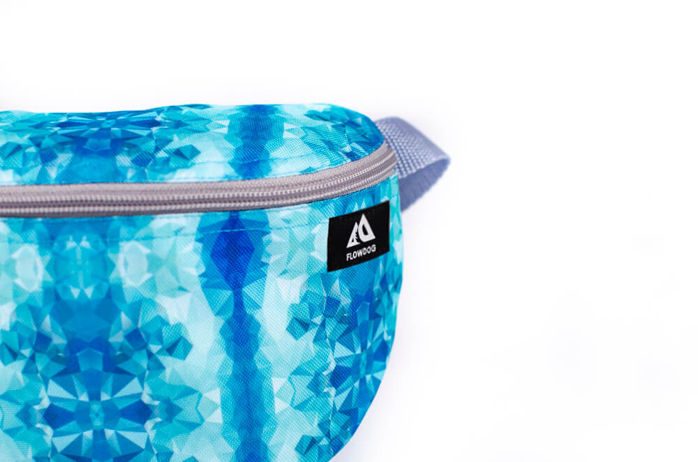 diamond blue fanny pack